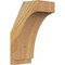 Ekena Millwork 4"W x 6"D x 10"H Imperial Rough Sawn Knee Brace, Western Red Cedar BRC04X06X10IMP00RWR - alternate 1